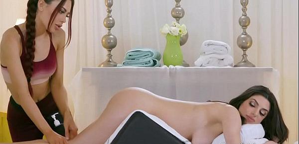  Sexy naked lesbian massage